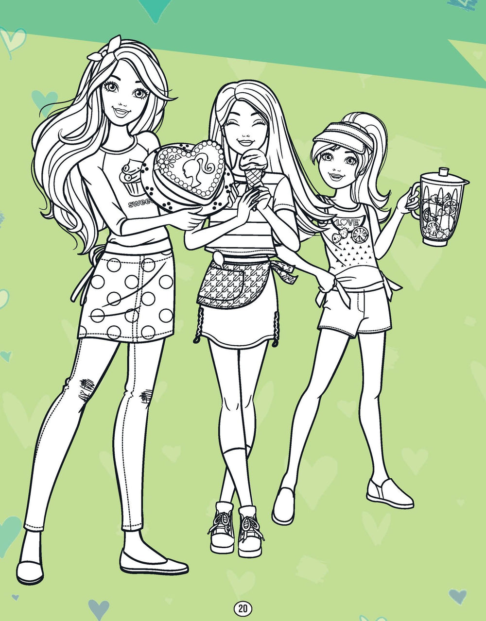 Barbie Colouring Book