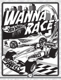 Hot Wheels Bumper Colouring & Puzzle Book