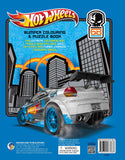Hot Wheels Bumper Colouring & Puzzle Book