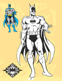Batman Copy Colouring Book