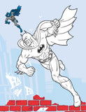 Batman Copy Colouring Book