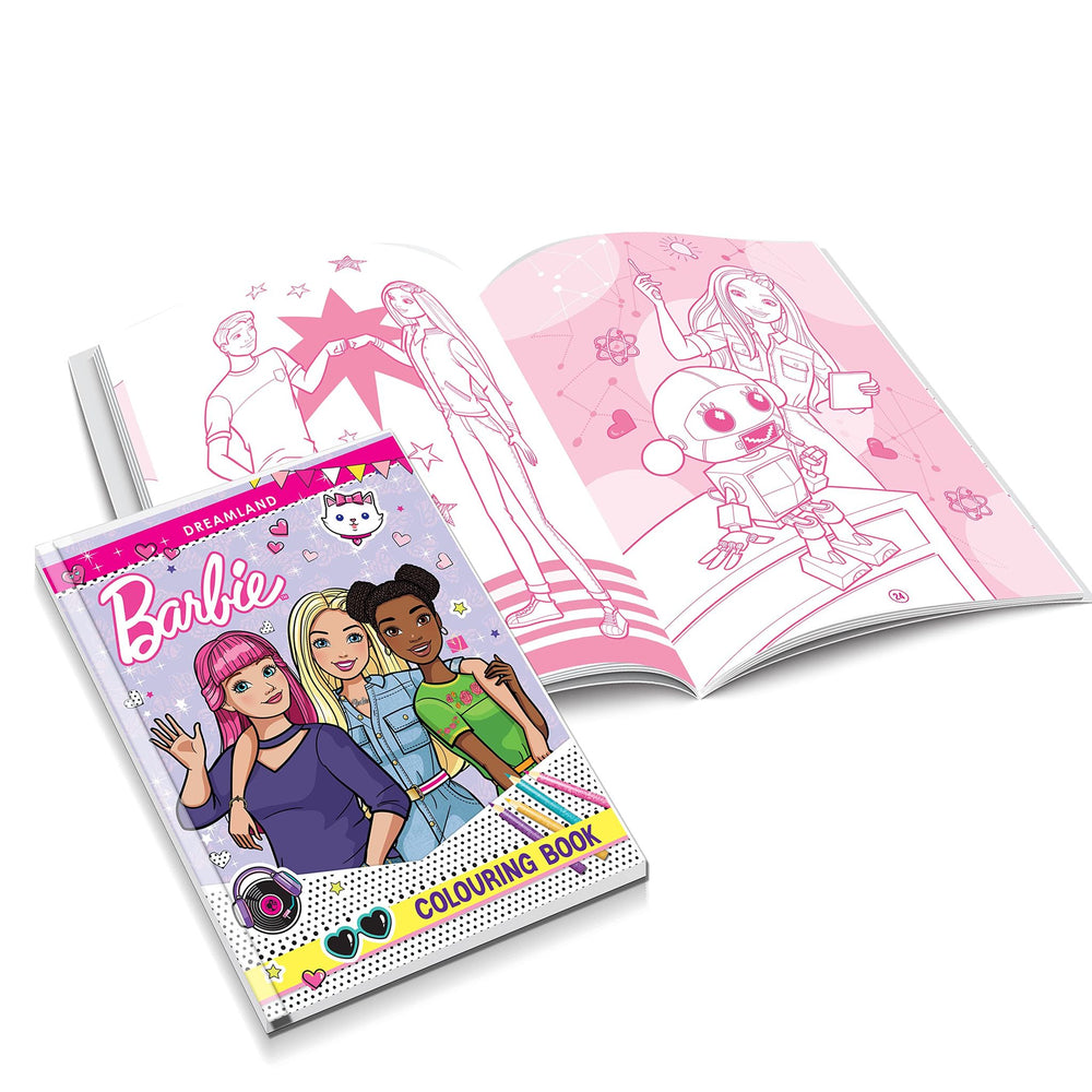 Barbie Colouring and Activity Books Pack (A Pack of 4 Books)