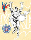Superman Copy Colouring Book