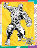 Justice League Stickers Activity and Colouring Book
