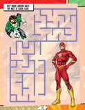 Justice League Stickers Activity and Colouring Book