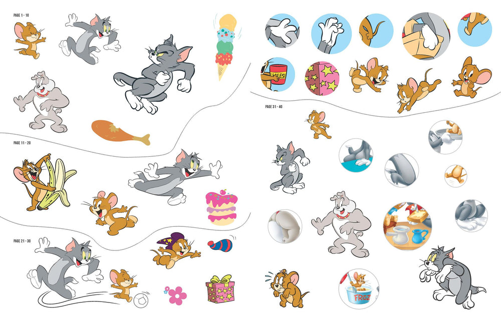 Tom and Jerry Activity and Colouring Book