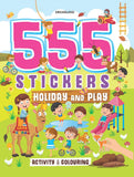 Dreamland 555 Stickers, Holiday and Play Activity and Colouring Book
