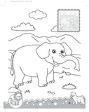 Dreamland Jungle- It's Colour time with Stickers