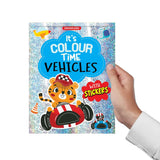Dreamland Vehicles- It's Colour time with Stickers
