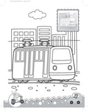 Dreamland Vehicles- It's Colour time with Stickers