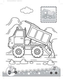 Dreamland Vehicles- It's Colour time with Stickers
