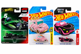 Hot Wheels Kick Sauber Formula 1 Team (#5, Roller Toaster and Monster High Ghoul Mobile