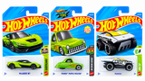 Hot Wheels McLaren W1, Tooned Purple Passion and Polestar
