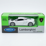 Welly 1:64 Lamborghini Gallardo LP560-4 diecast model car in White - Toy Marche