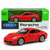 Welly: Porsche 911 Carrera S - Red