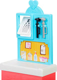 Barbie Pediatrician Doll and Doctor Playset with Accessories, Pink Scrubs for 3 Years & Above (Pink)