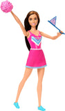Barbie Cheerleader Fashion Doll Cheerleader Uniform Pompom Flag