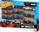 Hot Wheels Formula 1 - 10 Car pack - 2025