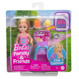 Barbie Family & Friends Chelsea Cupcake Baking Backpack Chelsea Doll And Accessories, Backpack With Cupcake Play Piece