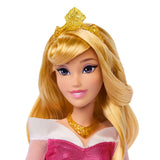 Disney Princess Enchanted Stories Aurora Fashion Doll With Sparkling Dress & Accessories, Posable