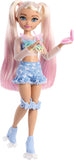 Dream Besties Barbie “Malibu” Roller Skating Fashion Doll With 9 Makeup Themed Accessories
