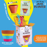 Kalakaram Mini Terracotta Jute Planter Craft Small & Fun Crafts
