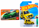 Matchbox 2024 Audi RS 5 Sportback and Hot Wheels Tooned Volkswagen Golf MK1