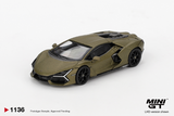 Mini GT 1136 Lamborghini Revuelto Verde GEA Matte