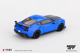 Mini GT 1141 Ford Mustang Dark Horse 2024 Grabber Blue