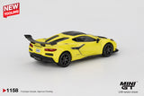 Mini GT 1158 Chevrolet Corvette ZR1 Accelerate Yellow