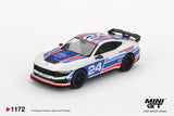Mini GT 1172 Ford Mustang Dark Horse #24 Ford Performance Racing School