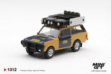 Mini GT 1312 Range Rover 1981 Camel Trophy Sumatra H.Fischer & W.Bays