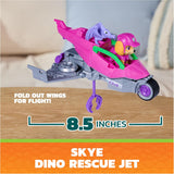 Paw Patrol The Dino Movie Skye Dino Rescue Jet & Action Figure Set