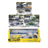 Hot Wheels Team Transport Set of 3 And 2026 Speed Machines Diorama