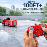 Funskool Volt Rush 1:24 Scale Hydro-X Fire Truck With Water Spray