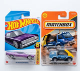 Hot Wheels '64 Lincoln Continental And Matchbox Bucket Tipper