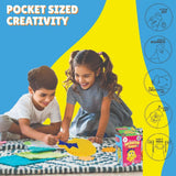 Kalakaram Mini Pom Pom Craft Kit Fuzzy Fun Easy Craft