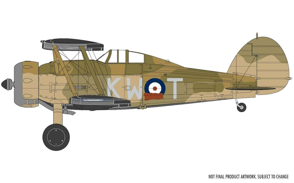Airfix Model Kit - Gloster Gladiator MK I/MK II 1:72