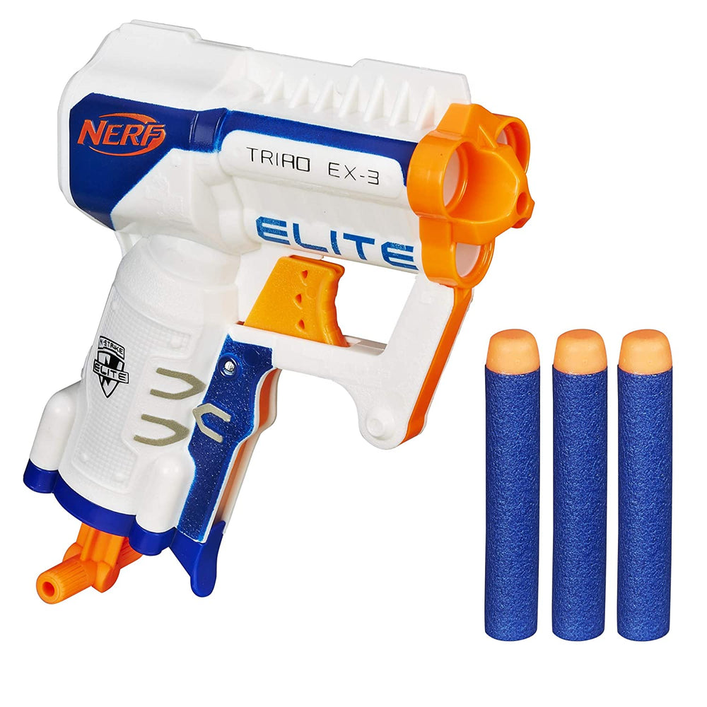 NERF N Strike Elite Triad Ex-3 Blaster