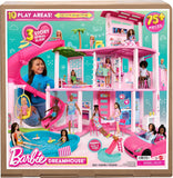 Barbie Dreamhouse, Pool Party Doll House With 75+ Pieces And 3-Story Slide, Barbie House Playset, Pet Elevator And Puppy Play Areas