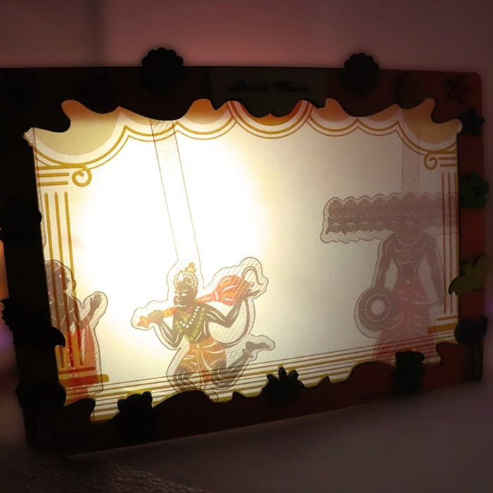 Becre8v Ramayana Shadow Art Theatre Kit
