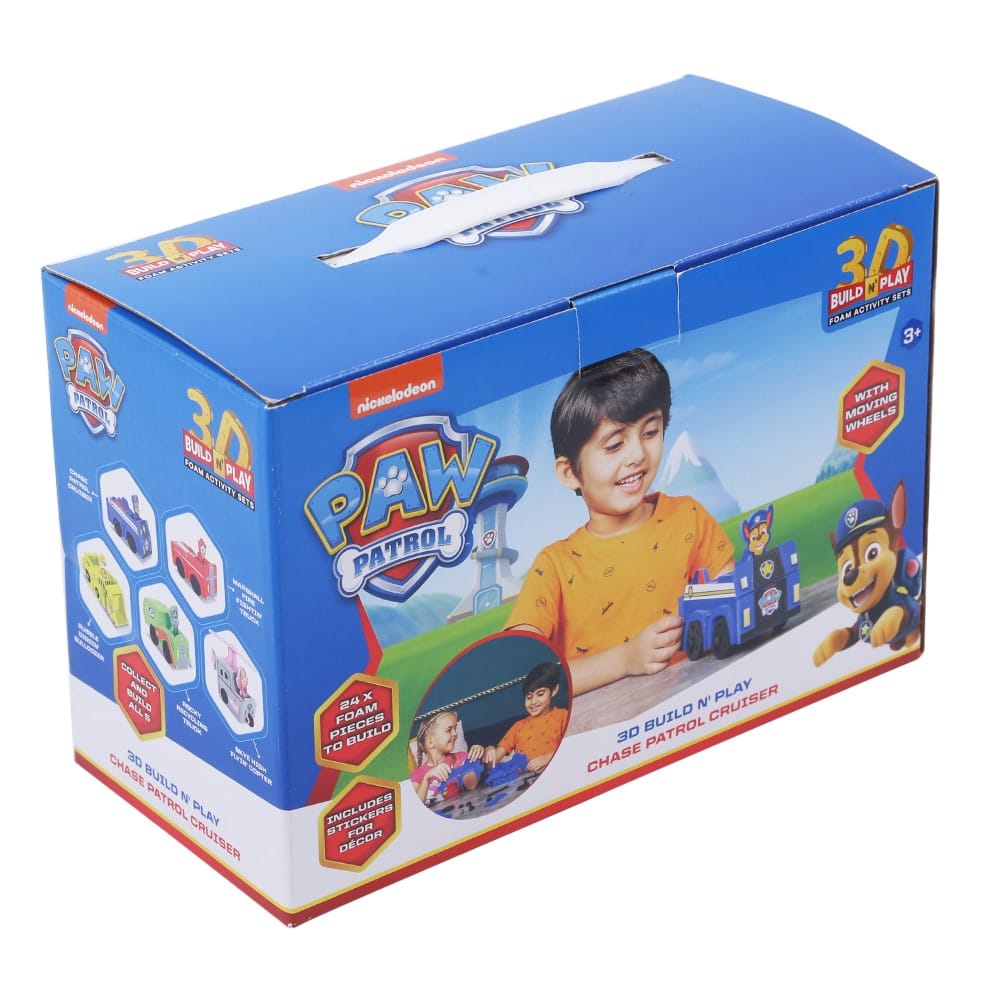 Paw Patrol 3D Build N’ Play – Chase Patrol Cruiser