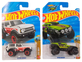 Hot Wheels '21 Ford Bronco And Hyper Rocker