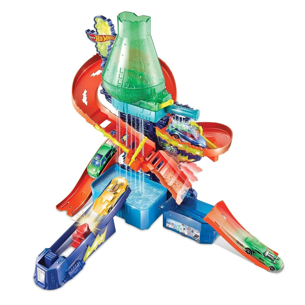 Hot Wheels City Color Shifters - Color Splash Science Lab Track Set