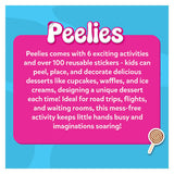 Skillmatics Peelies: Dessert Chef | Reusable Sticker Activity Book