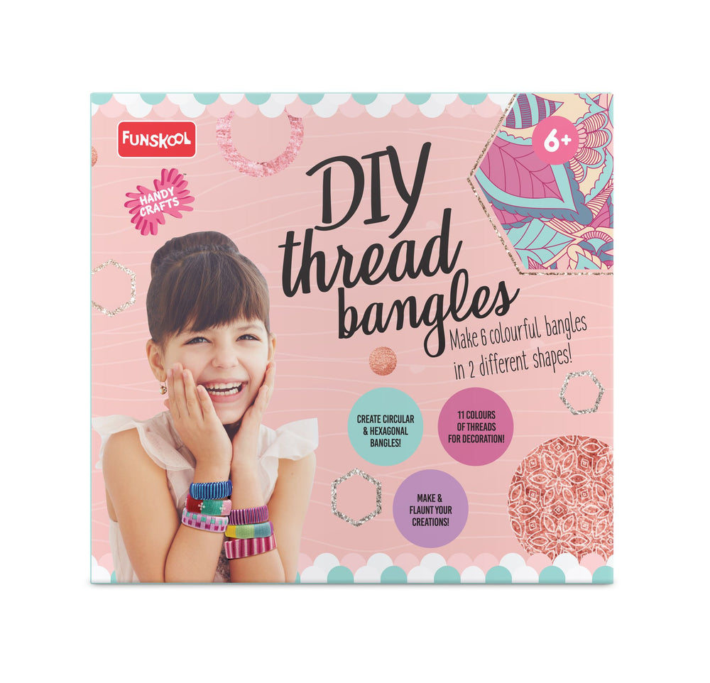 Funskool Handycrafts DIY Thread Bangles