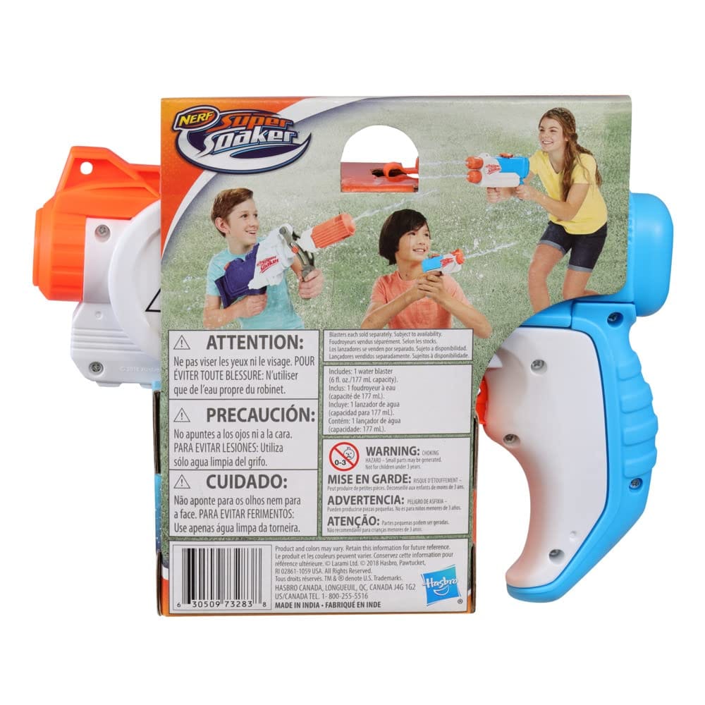 Hasbro Nerf Super Soaker Piranha Water Gun