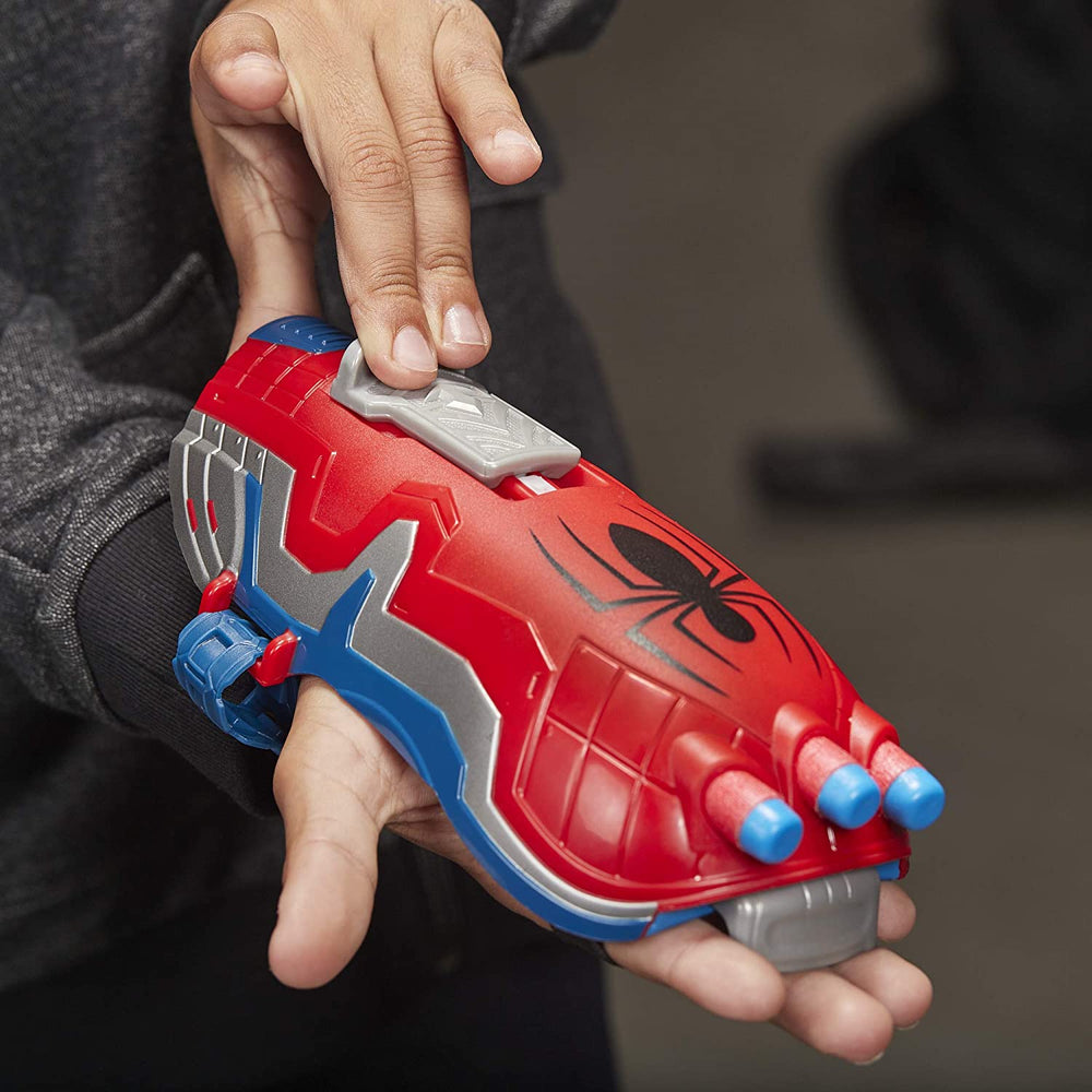 Hasbro NERF Power Moves Marvel Spider-Man Web Blast Web Shooter Dart-Launcher