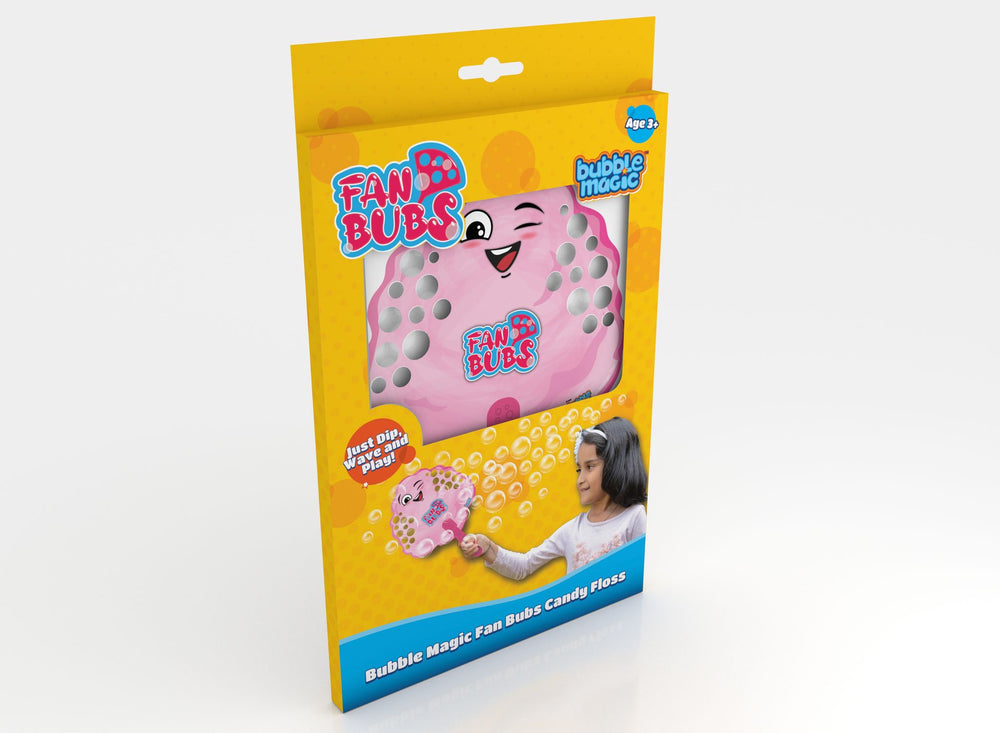 Bubble Magic Fan Bubs Candy Floss