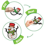 Imagimake DIY Clay Stickers Christmas